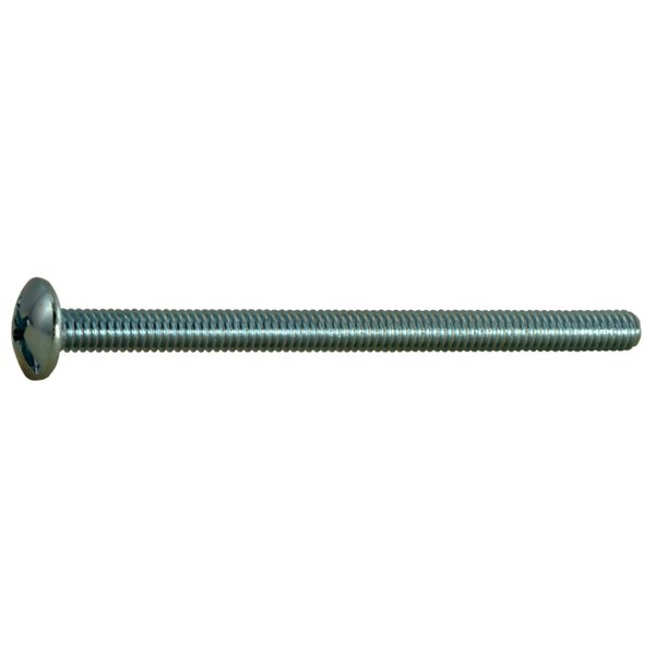 Midwest Fastener #8-32 x 2-1/2 in Combination Phillips/Slotted Truss Machine Screw, Zinc Plated Steel, 20 PK 36111